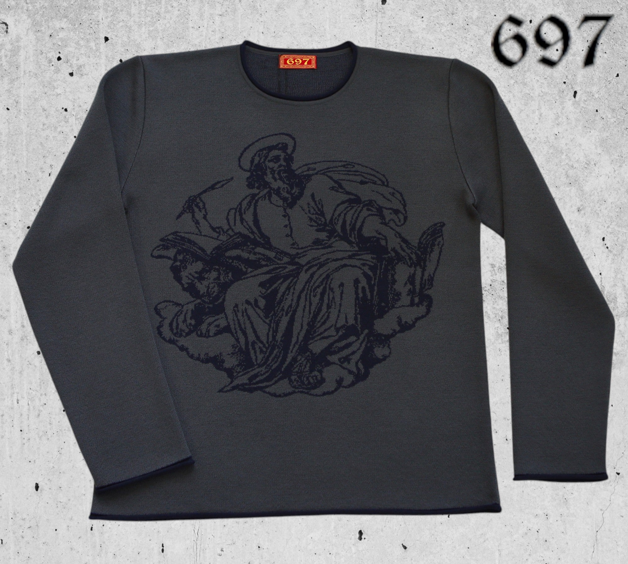 Maglione girocollo in lana San Marco Evangelista