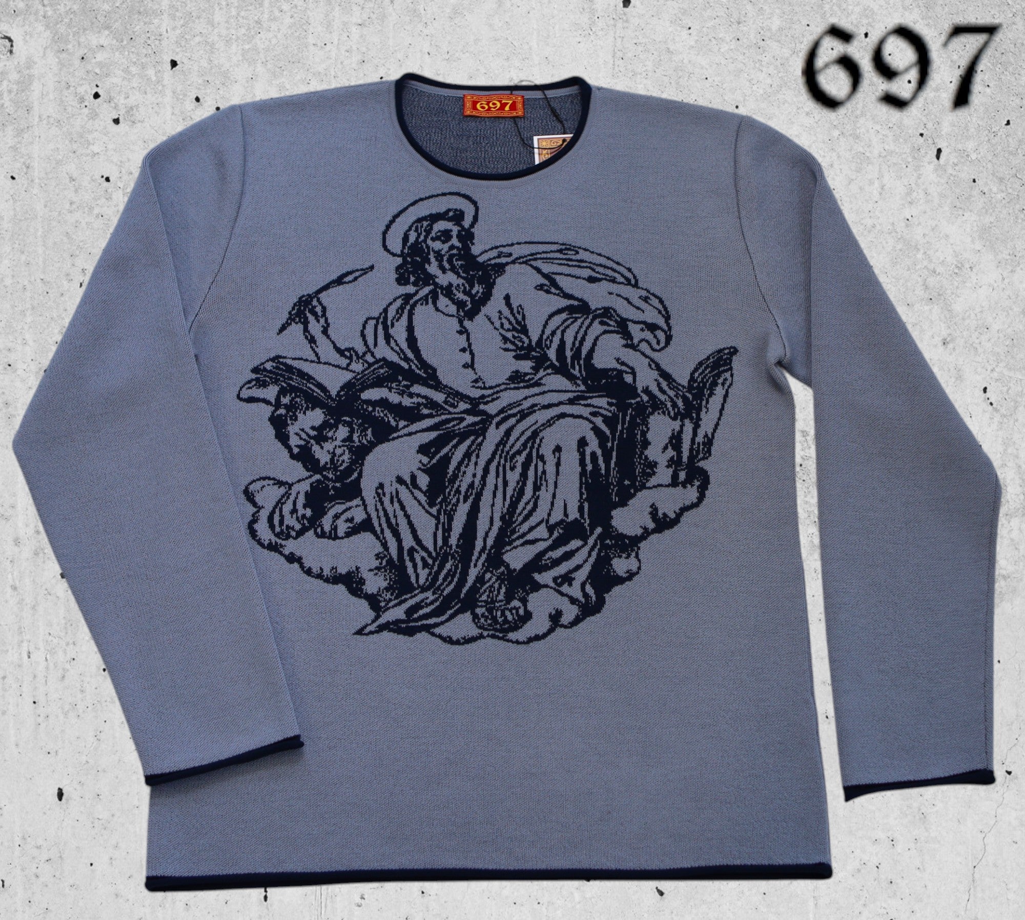 Maglione girocollo in lana San Marco Evangelista