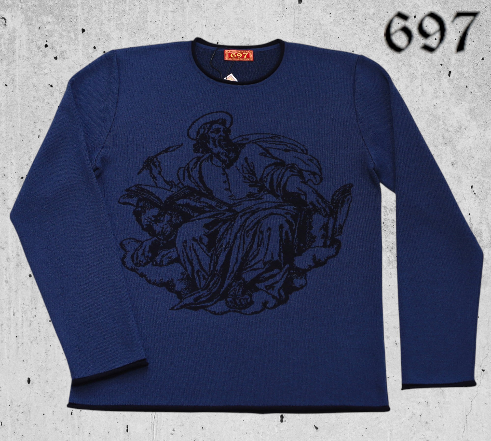 Maglione girocollo in lana San Marco Evangelista