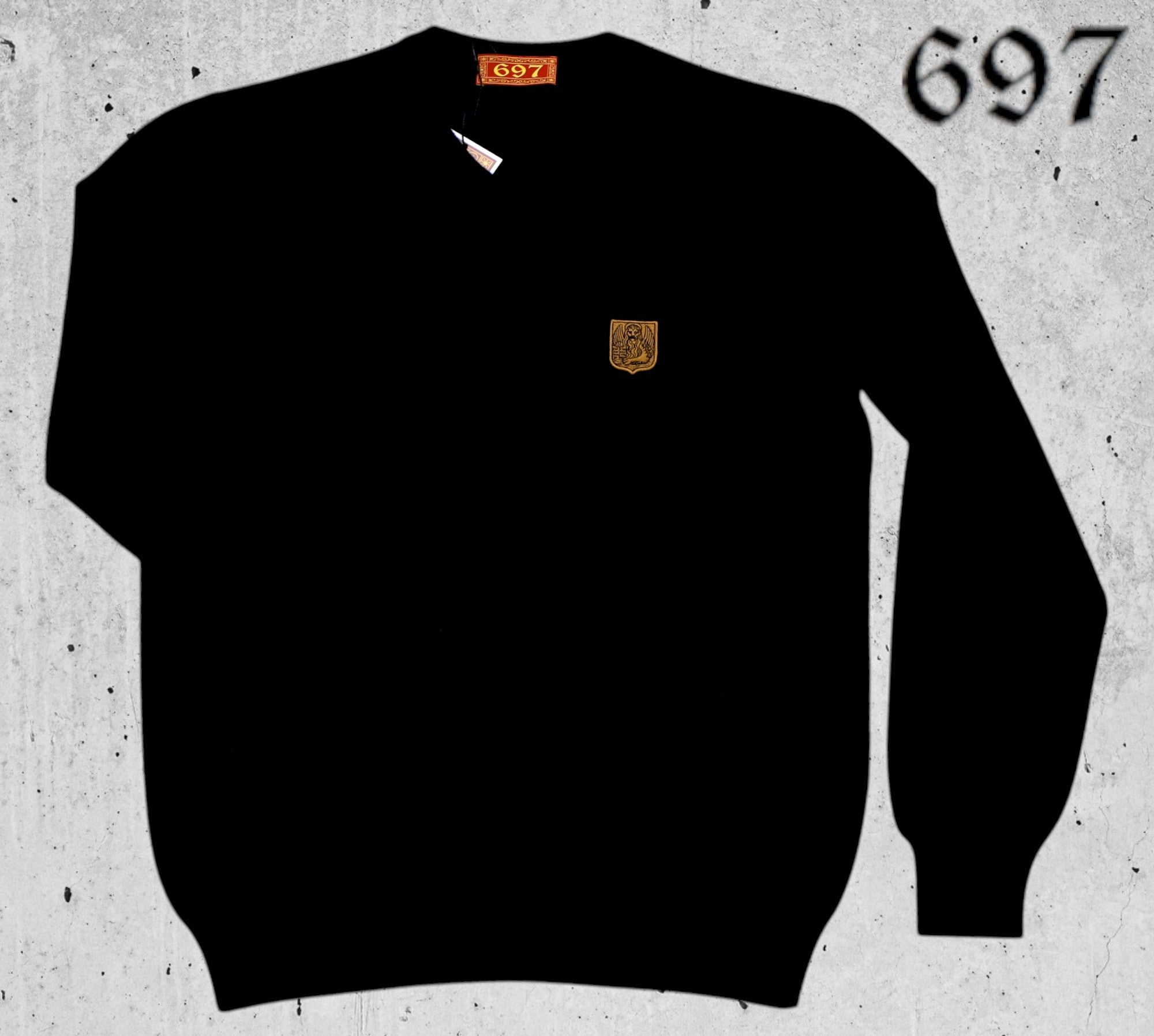 Maglione scollo V in puro cashmere