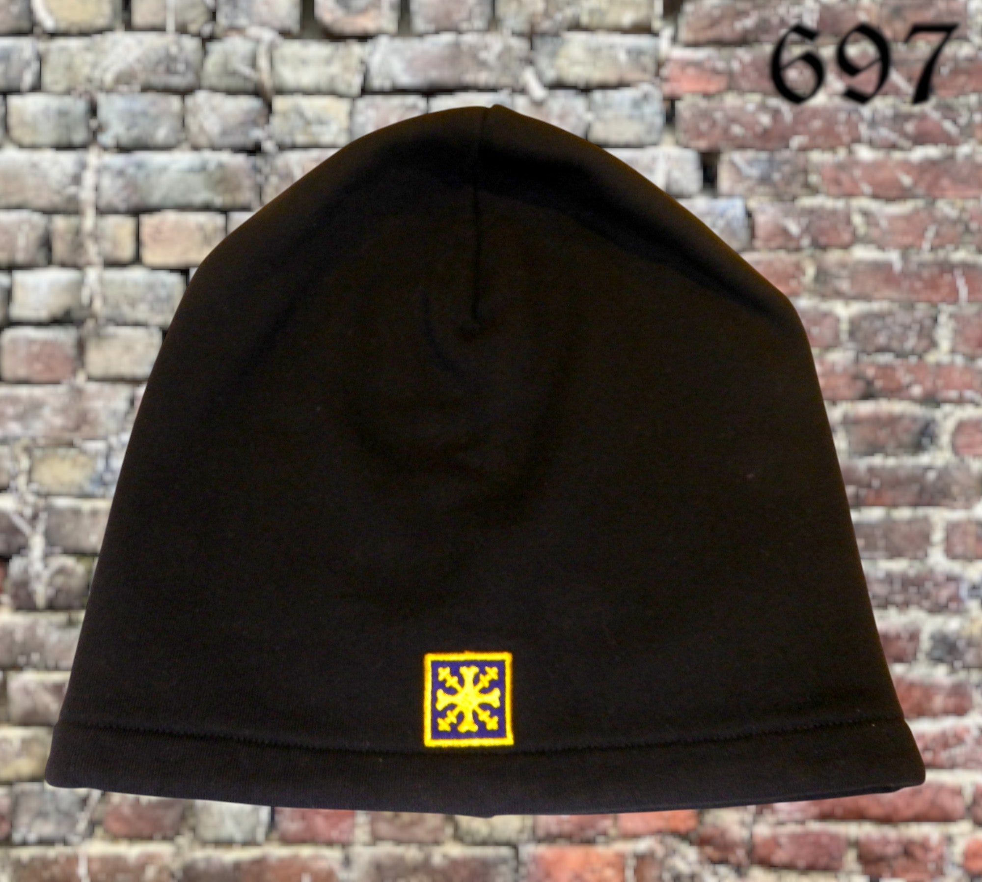 Beanie cuffia in felpa foderata