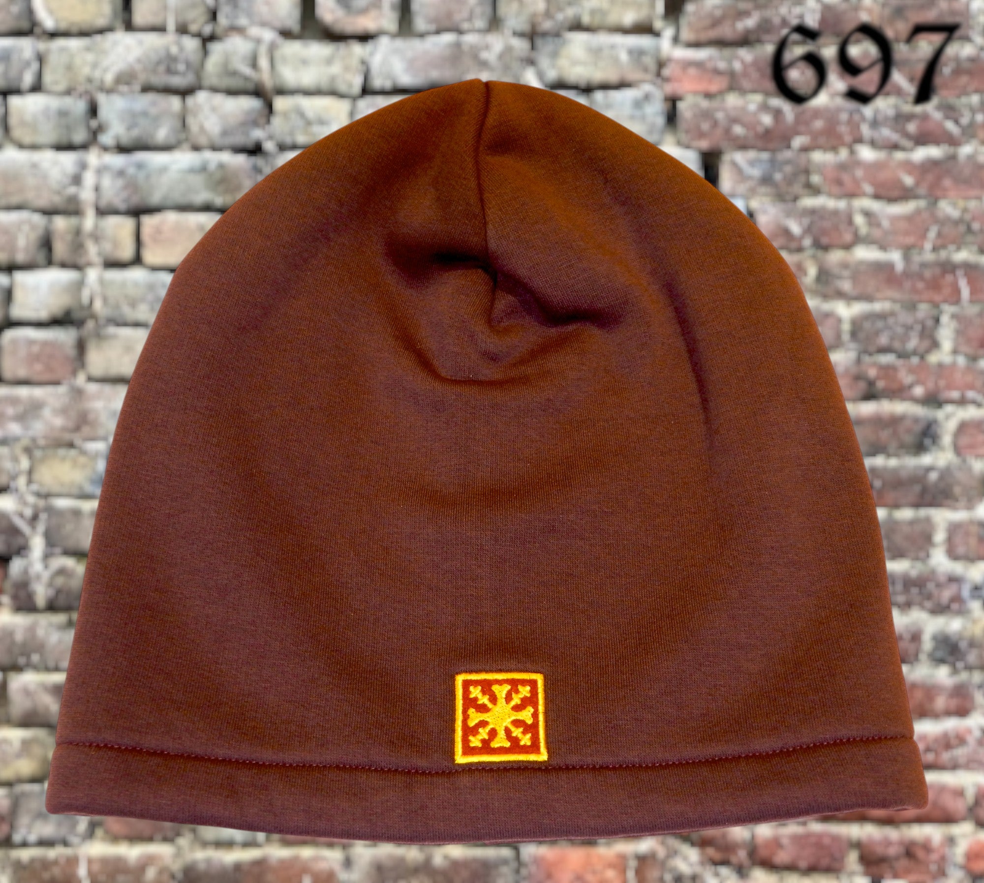 Beanie cuffia in felpa foderata