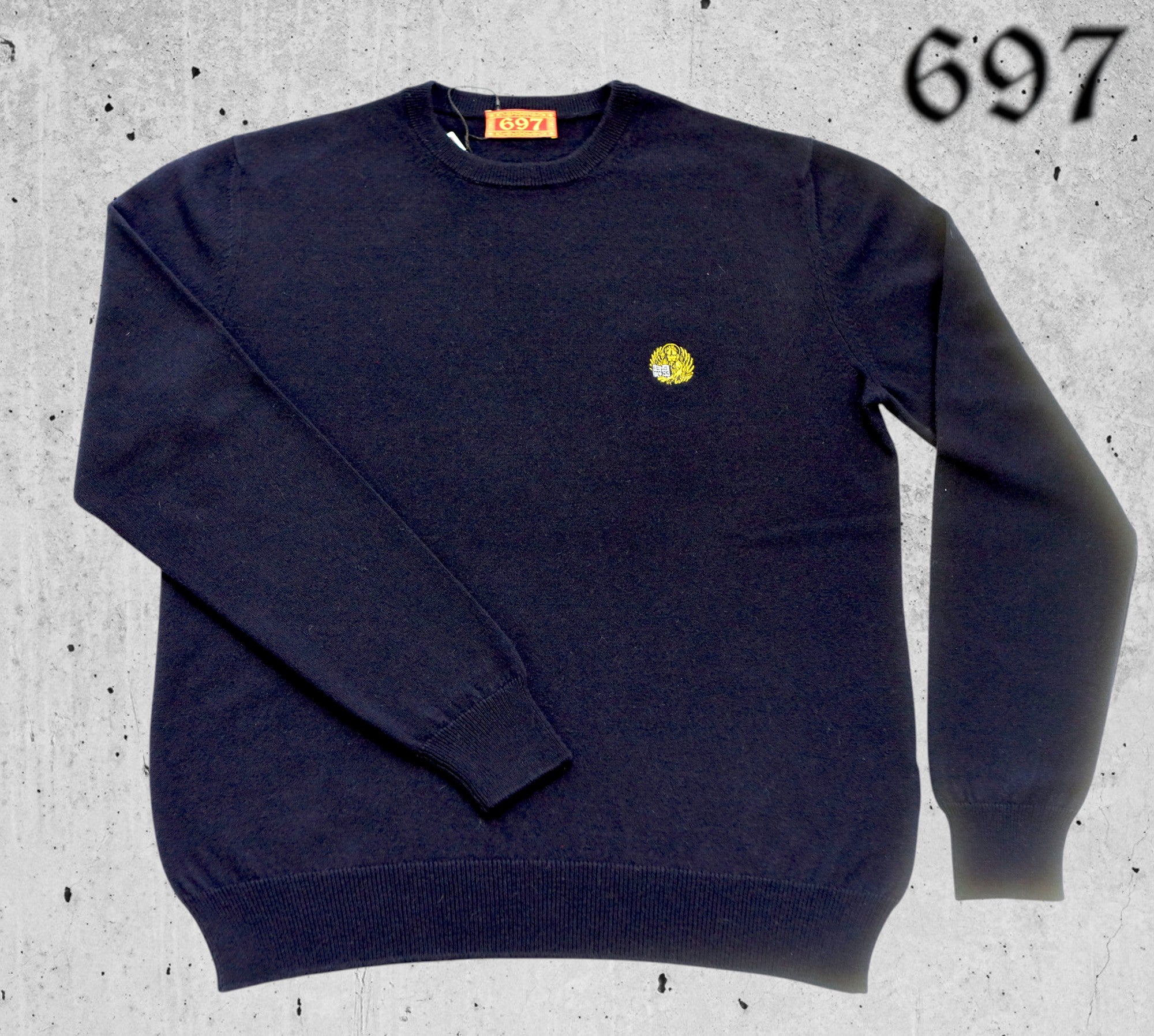 Maglione girocollo in puro cashmere