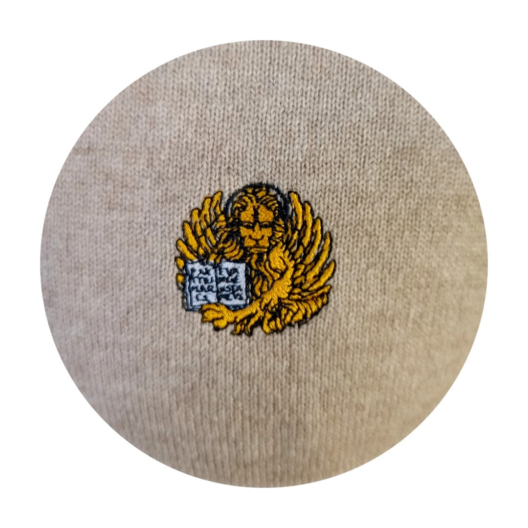 Maglione girocollo in puro cashmere