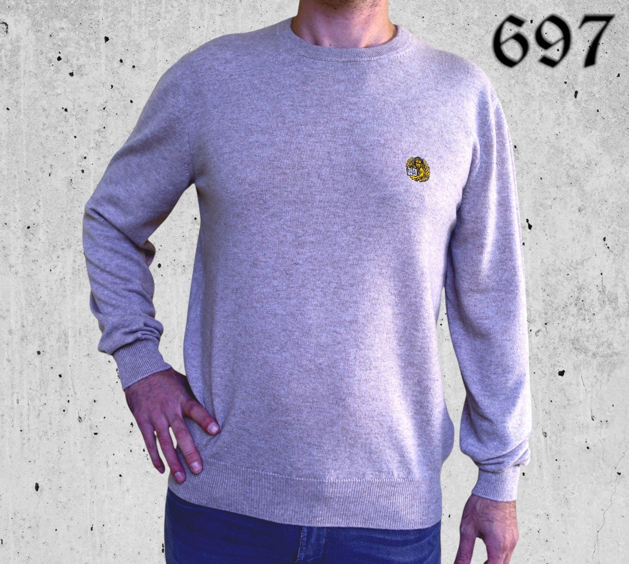 Maglione Girocollo in Puro Cashmere
