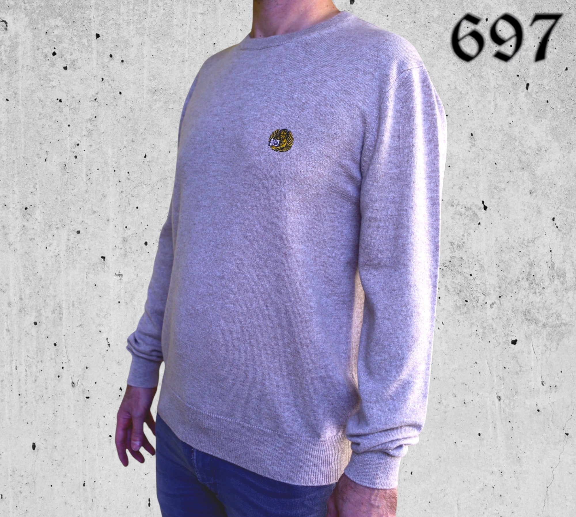 Maglione Girocollo in Puro Cashmere