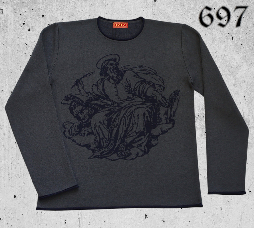 Maglione girocollo in lana San Marco Evangelista