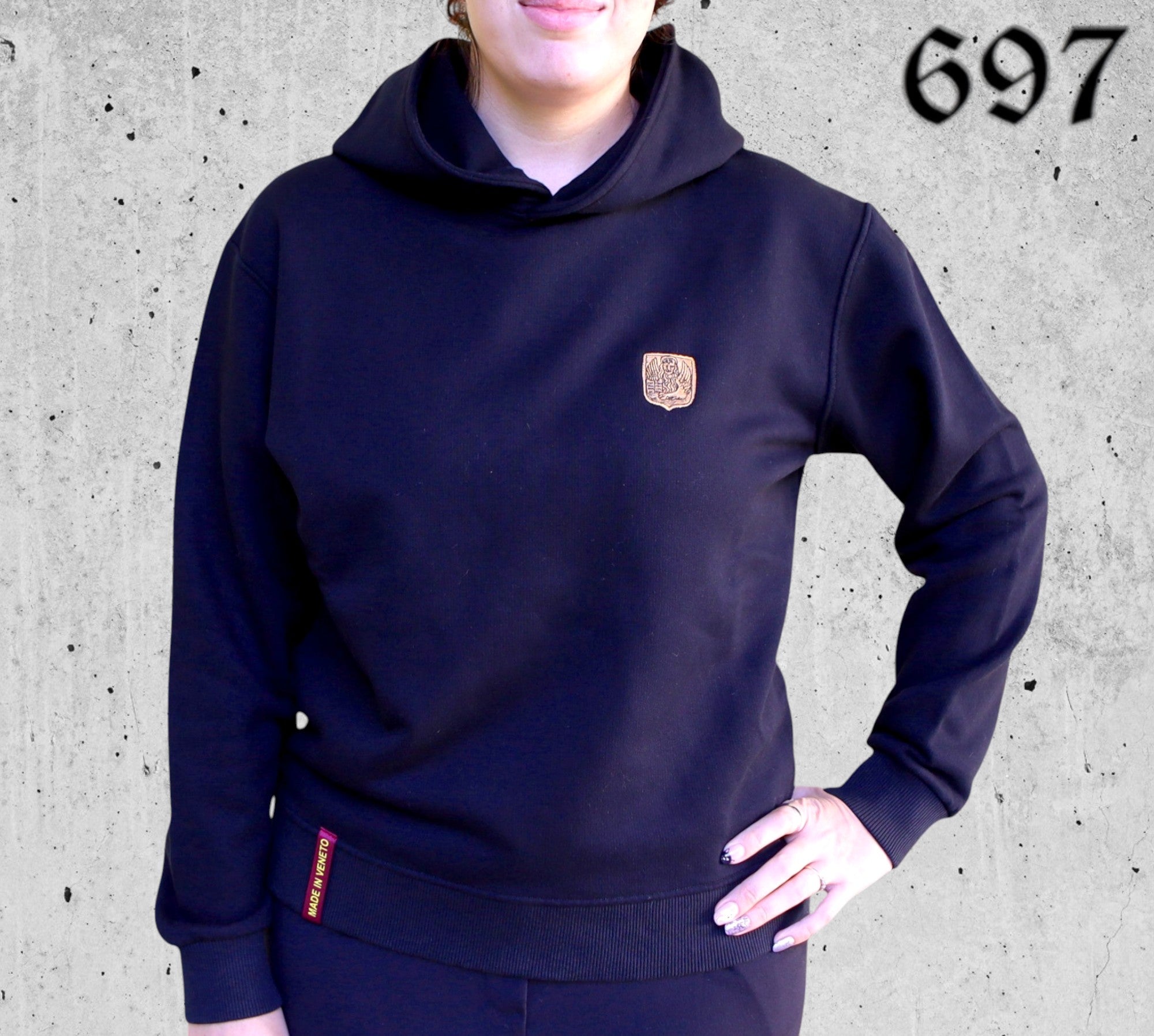 Felpa con Cappuccio Leone San Marco