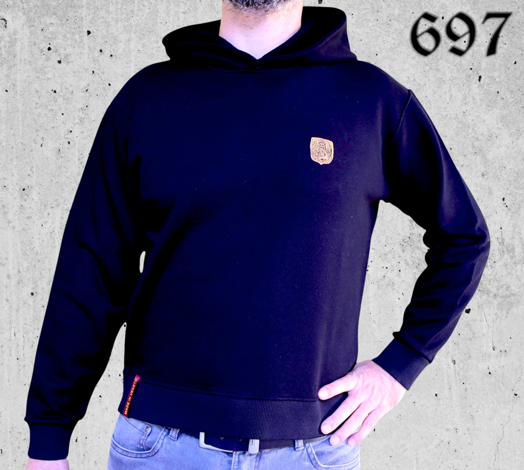 Felpa con Cappuccio Leone di San Marco