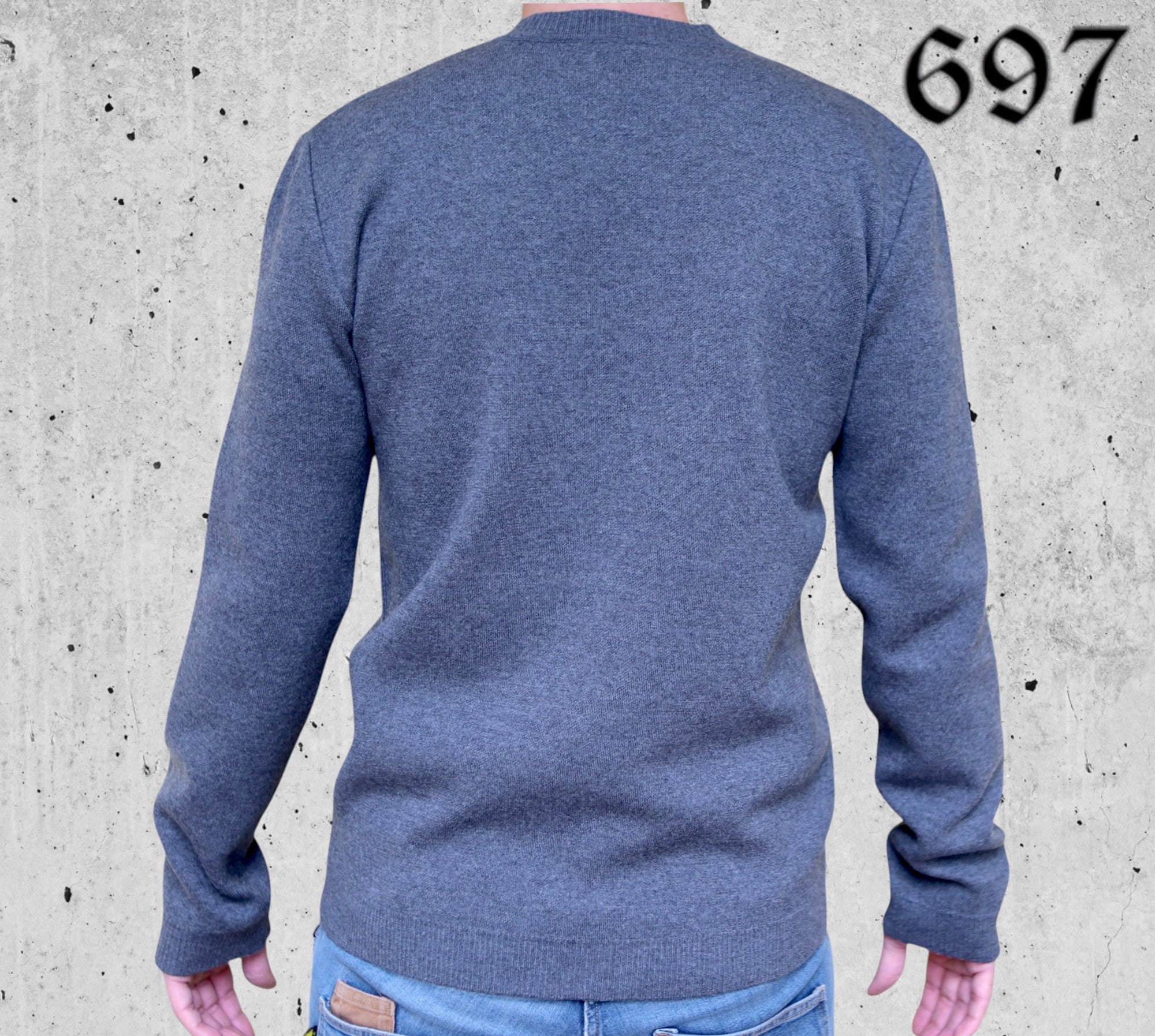 Maglione Scollo a V in Lana