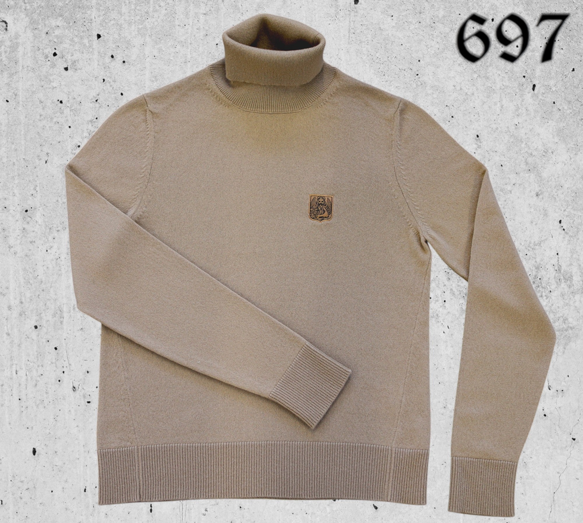 Maglione Dolcevita in Puro Cashmere