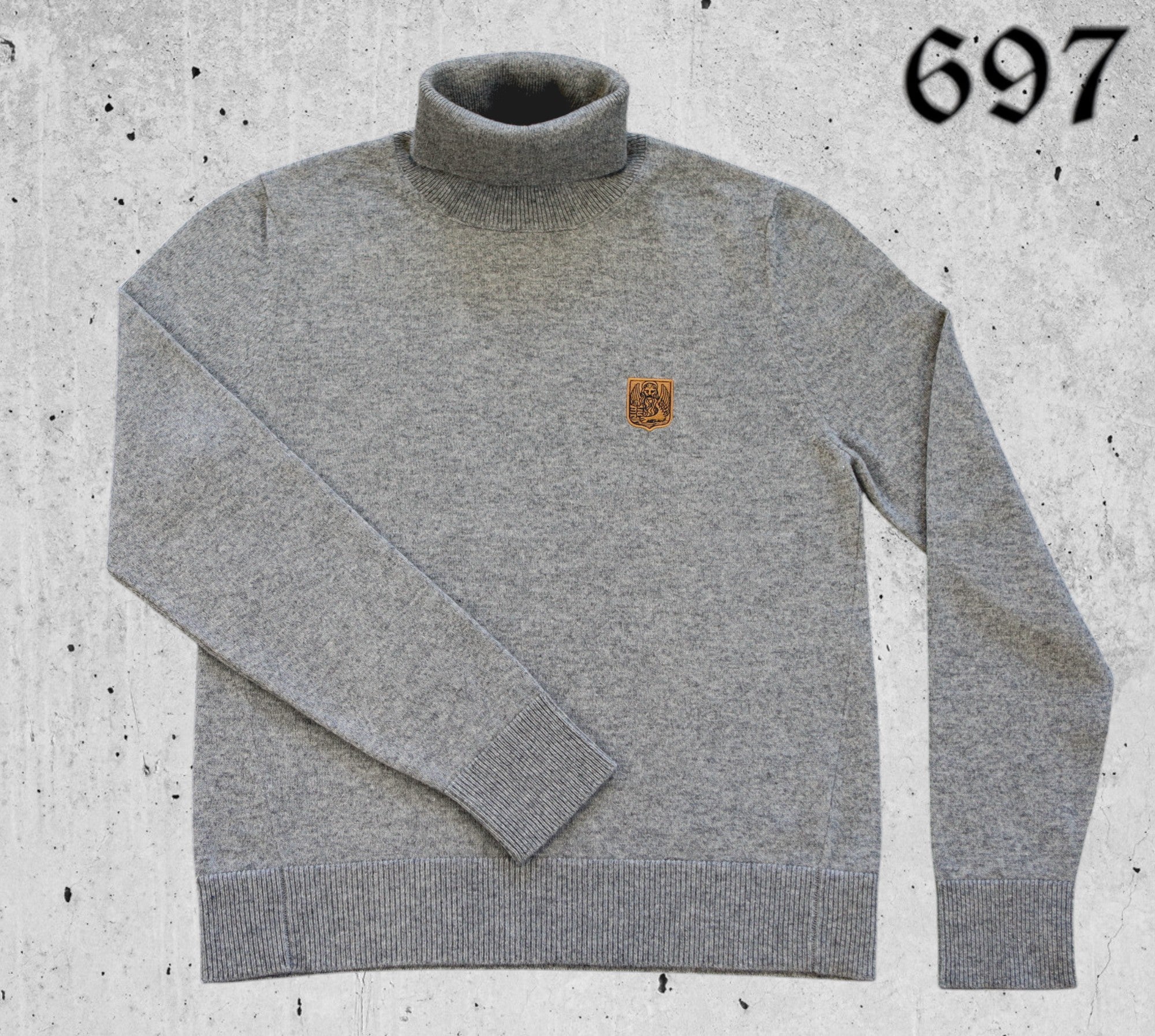 Maglione Dolcevita in Puro Cashmere