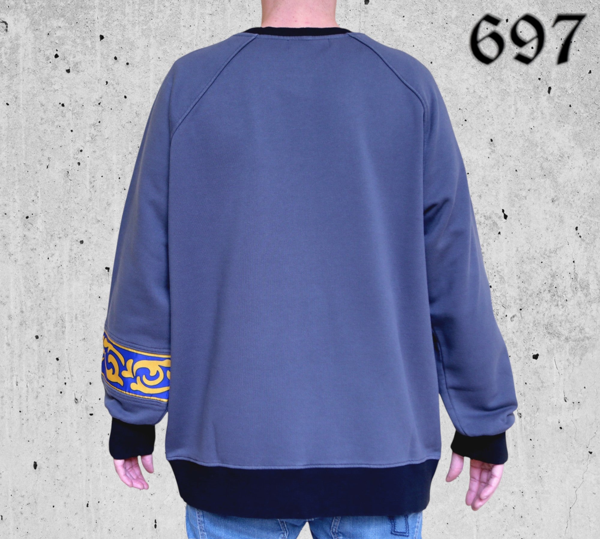 Felpa Girocollo con Coda Gonfalone di San Marco