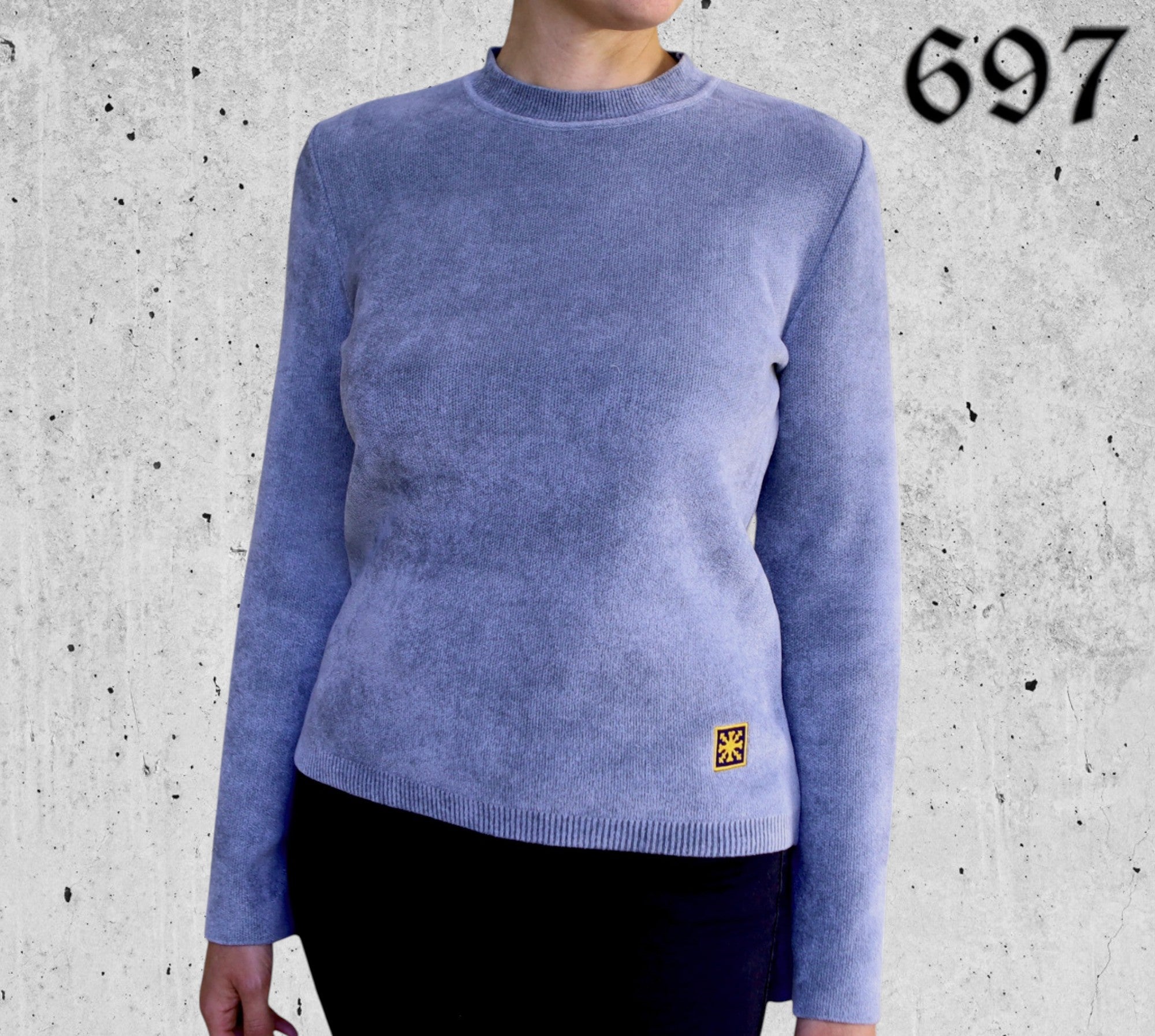 Maglia Girocollo con Manica Diritta