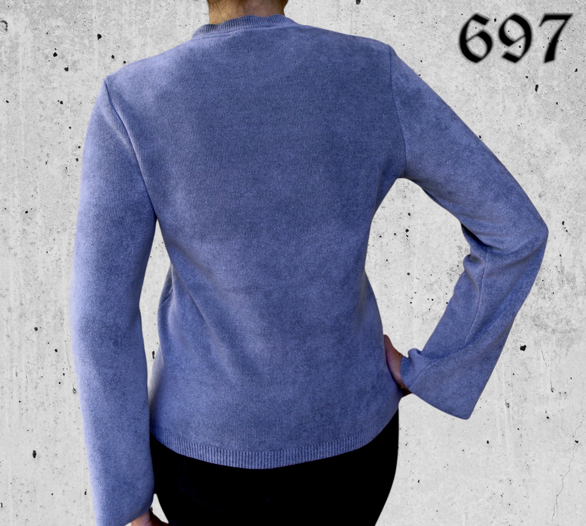 Maglia Girocollo con Manica Diritta