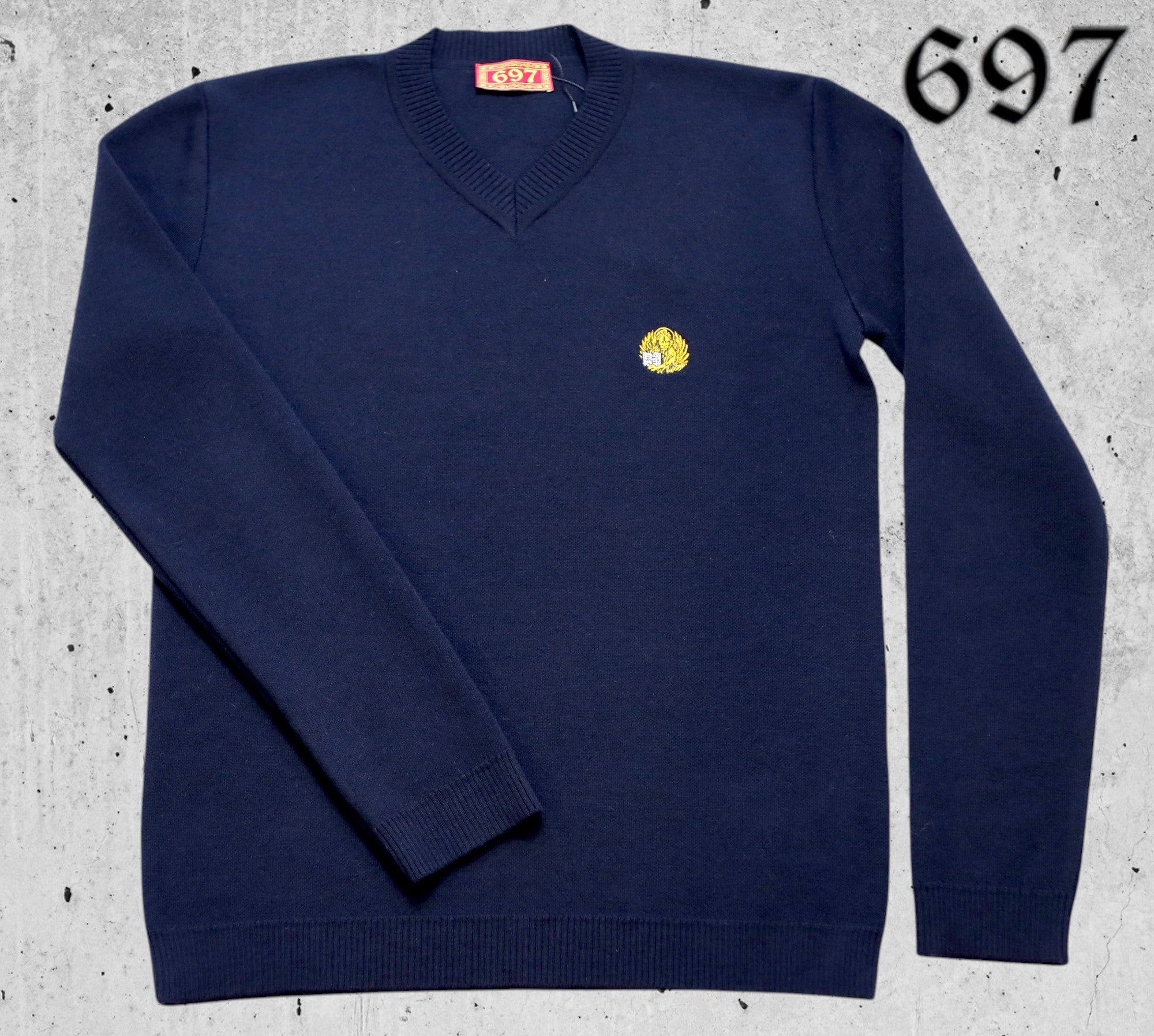 Maglione Scollo a V in Lana