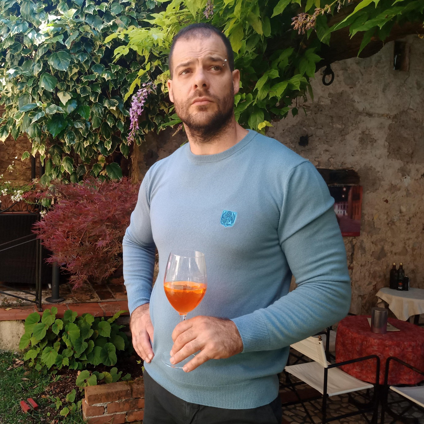 Maglione Girocollo in Puro Cashmere