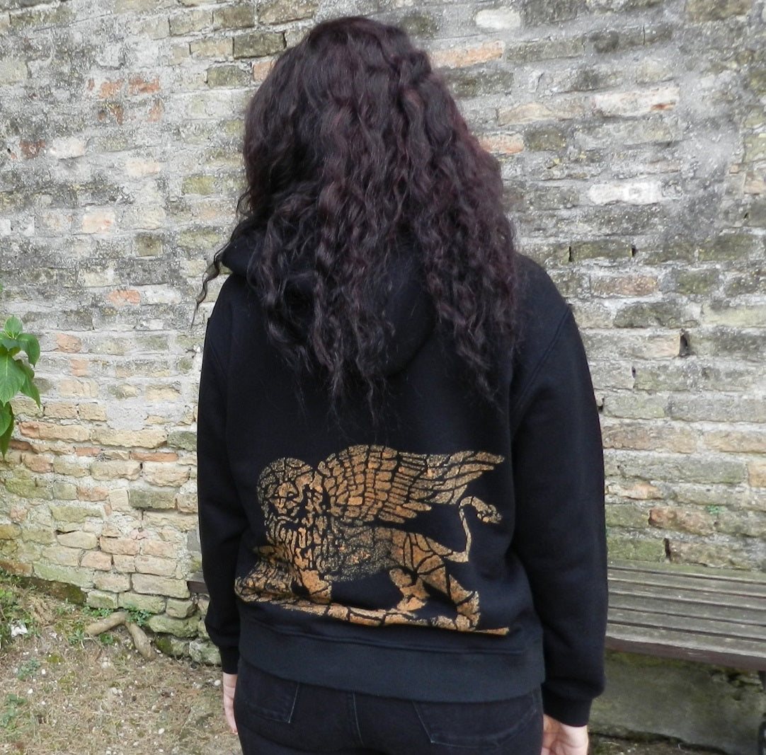 Felpa con Cappuccio Leone San Marco