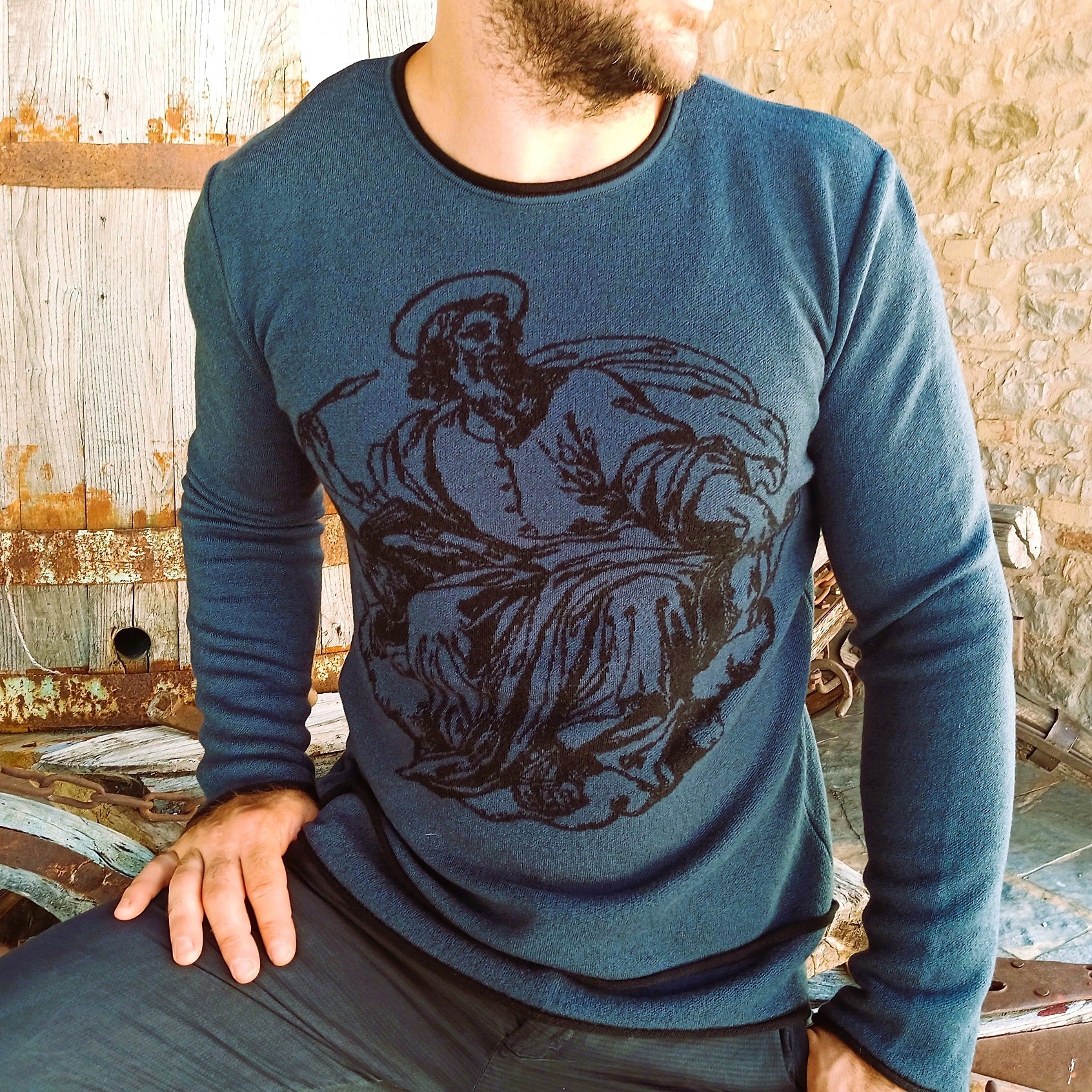 Maglione Girocollo in Lana San Marco Evangelista